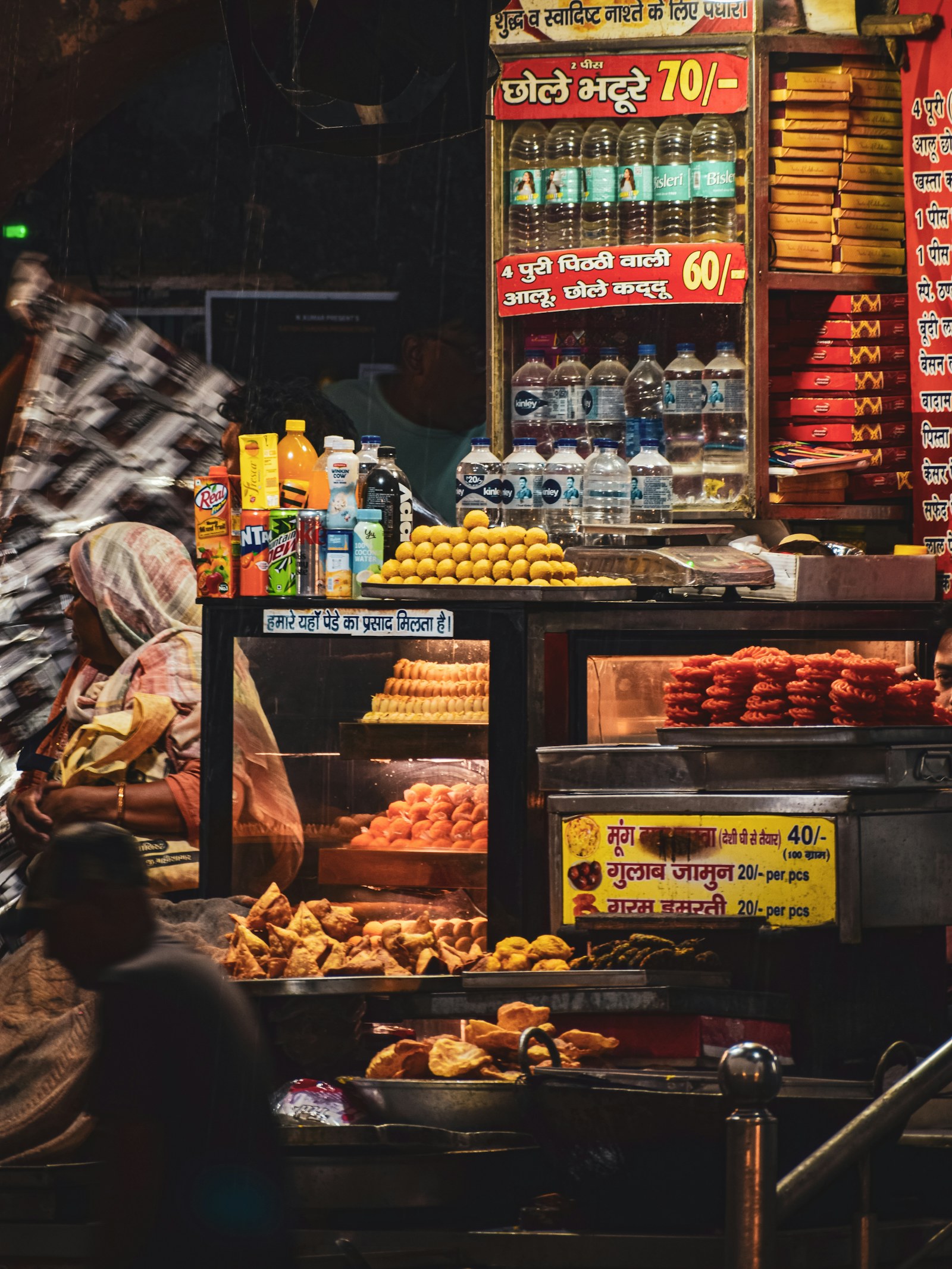A busy neighbourhood Indian sweet shop, the kind of business WaFlow is built for